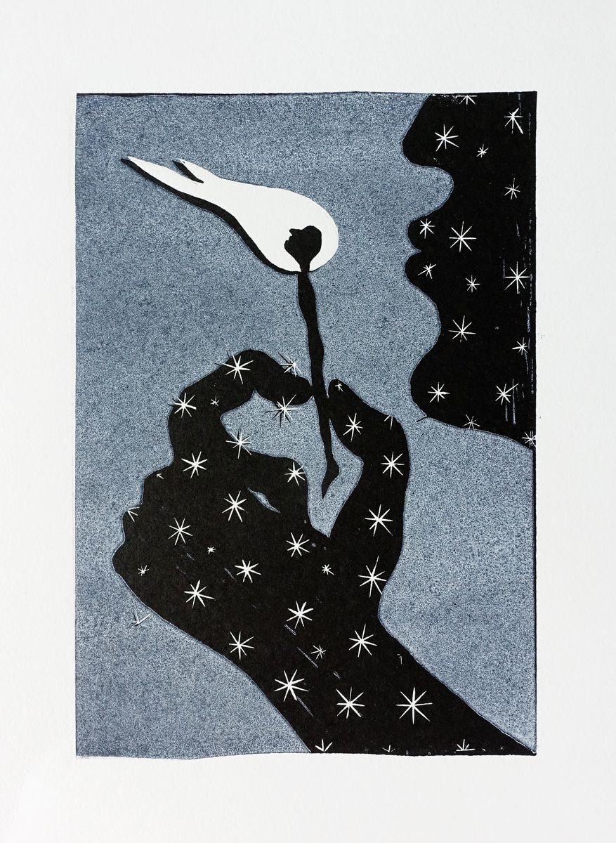VANITAS. Lithography.
