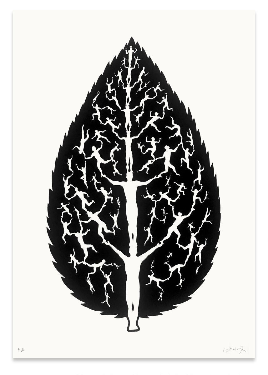 GENEALOGY. Screen print.