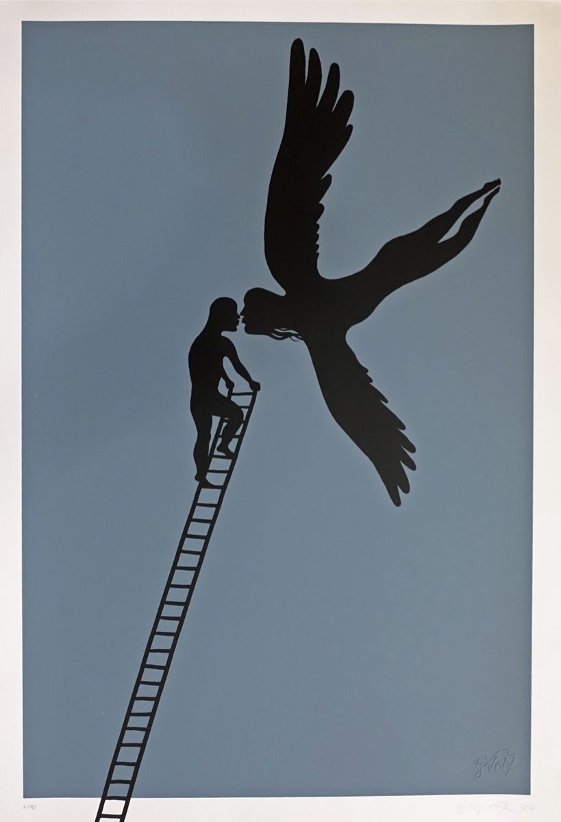 KISS. Screen print.