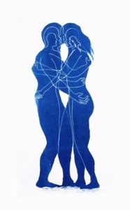 ABRAZO. Cyanotype.