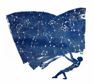 ASTROLOGO. Cyanotype.