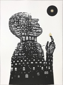 BABYLON. Screen print.