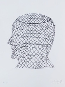BORDER. Screen print.