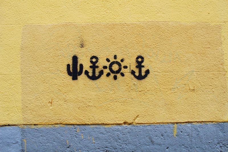 Abezebrario. Stencil.