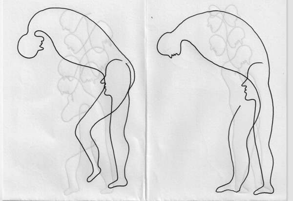 Sketch 9. Ink on paper.