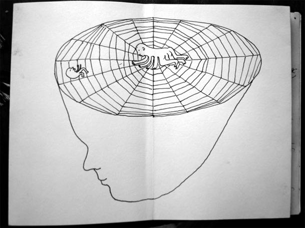 Sketch 7. Ink on paper.