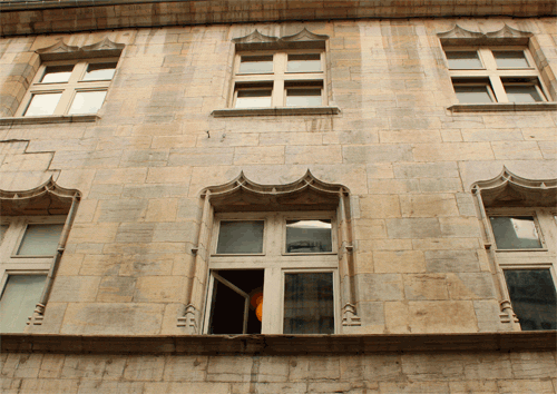 Argiftectura. Animated gif using perspective and architectural.